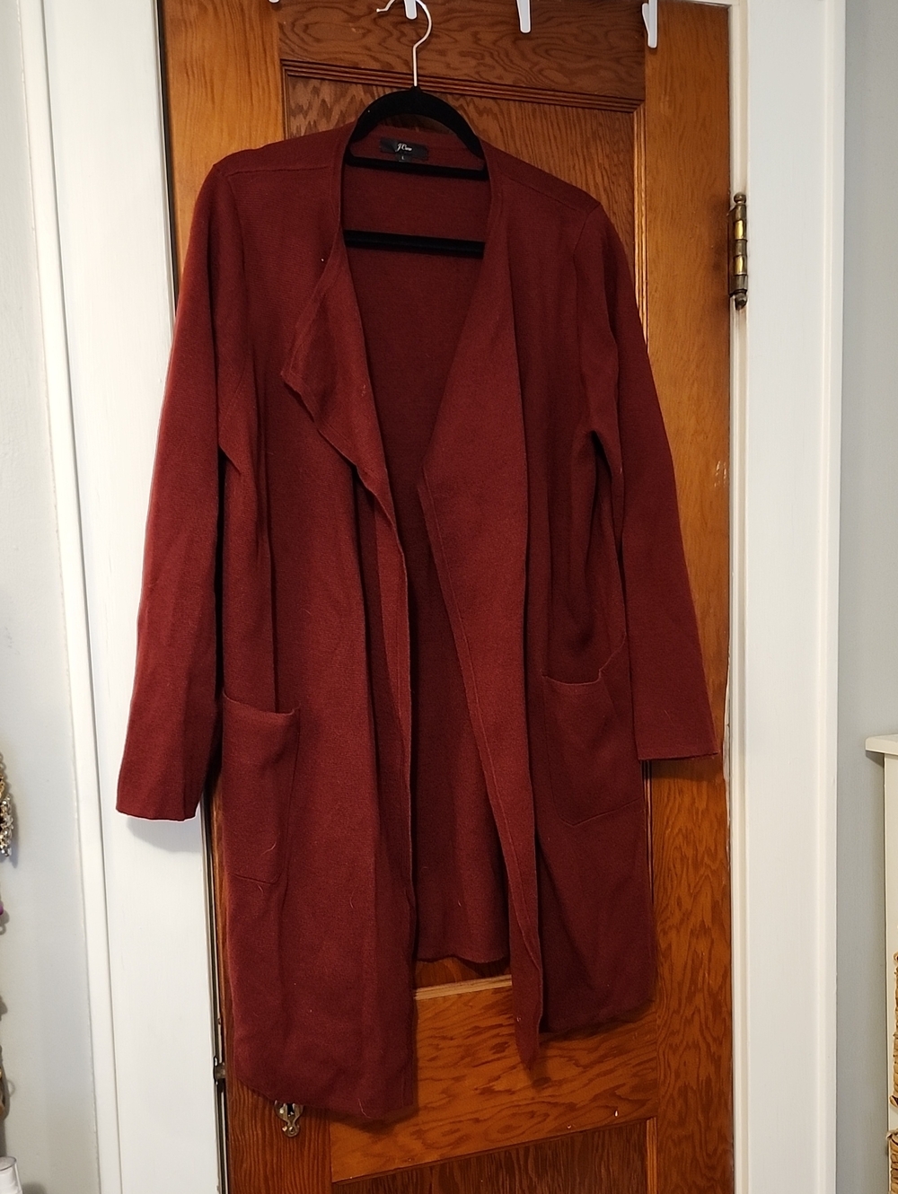 Juliette Collarless Sweater Jacket